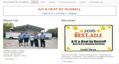 Desktop Screenshot of acandheatbyrussell.com